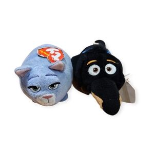 Teeny Tys Stackable The Secret Life Of Pets Chloe & Buddy Mini Plush